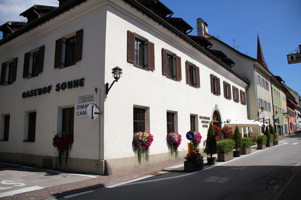 Gasthof Sonne Sankt Lorenzen Exterior foto